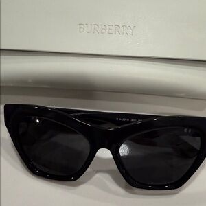 Burberry Dark Cat-Eye Sunglasses